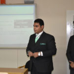 Asianites @ Oxford Business College (U.K.) for the education tour ( 11th to 17th Sept. 2014) presenting their Research Project.