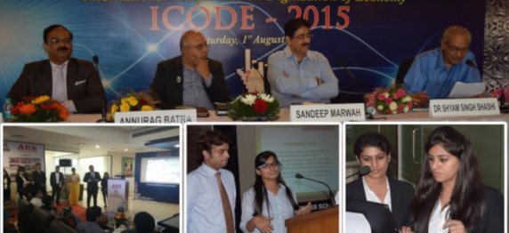 Presentation of Research Papers by the students of Asian Business School in International Conference “I CODE 2015” – “Digitization of Economy”
