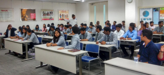 THE EXPRESSION OF EXCITEMENT AFTER THE INDUSTRIAL VISIT OF THE STUDENTS OF ASIAN EDUCATION GROUP