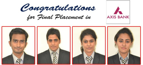 ASIANITES PLACED WITH “AXIS BANK LIMITED” IN CAMPUS PLACEMENT DRIVE