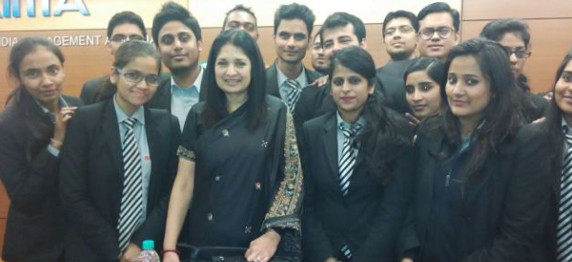 ASIANITES WITH DR. ANURADHA BASU AT AIMA