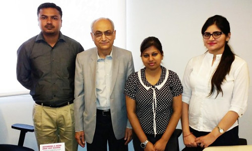 ACADEMIC-INDUSTRY MENTOR MEETING AT HERO FINCORP LTD.