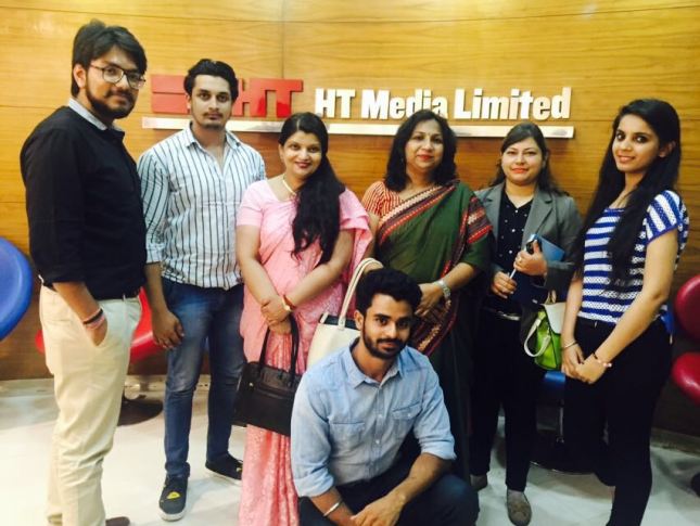 ACADEMIC-INDUSTRY MENTOR MEETING AT HT MEDIA