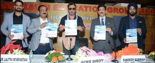 Super Star Jackie Shroff Unveiled “Corporate Interface” @AEG