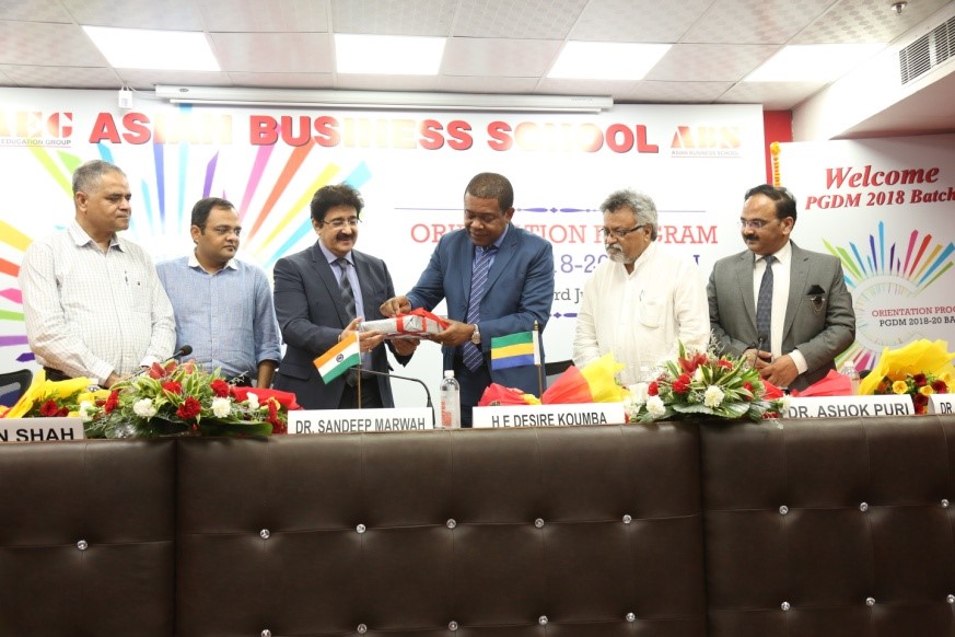 ABS PGDM Orientation 2018 – Release of International Journal of Management Volume VI Issue 1
